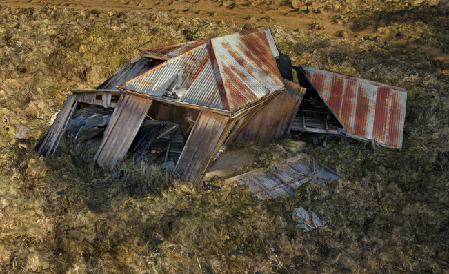 Abandoned house 3D model